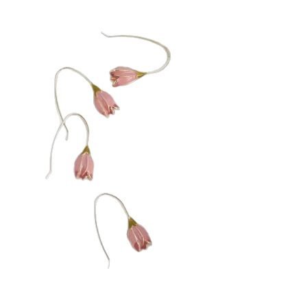 Tulip Floral Drop Earrings - view 5