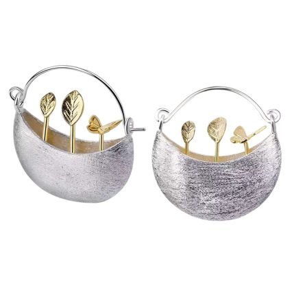Butterfly Stud Earrings - view 4