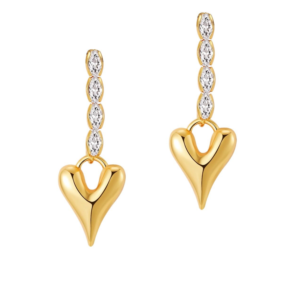 Crystal Drop Earrings - view 6