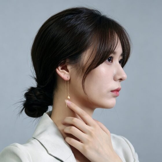 Tassel Threader Earrings - view 1
