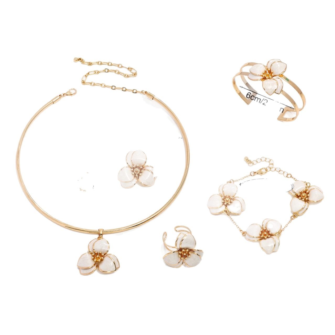 Floral Jewelry Set - view 4