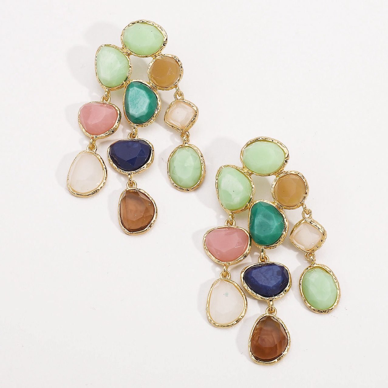 Sculptural Drop Earrings - view 4