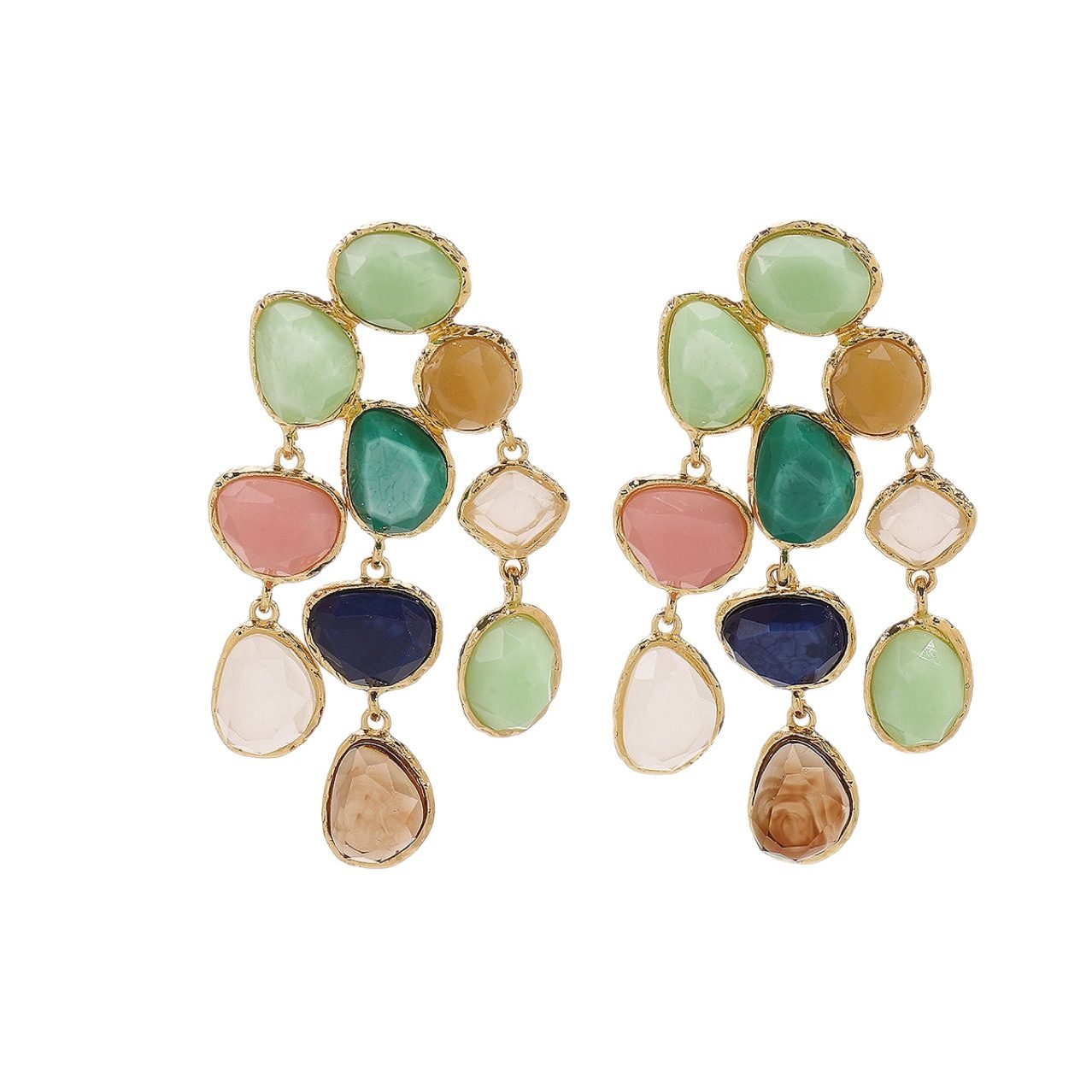 Sculptural Drop Earrings - view 6