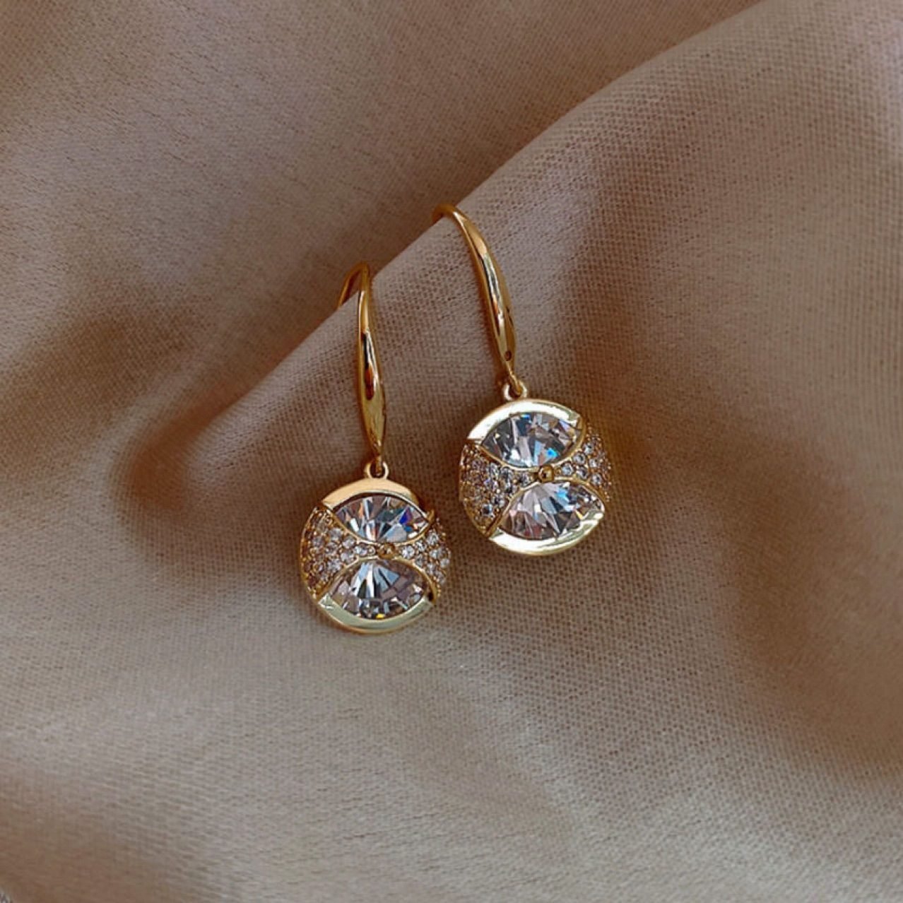 Crystal Earrings No. 111 - view 4