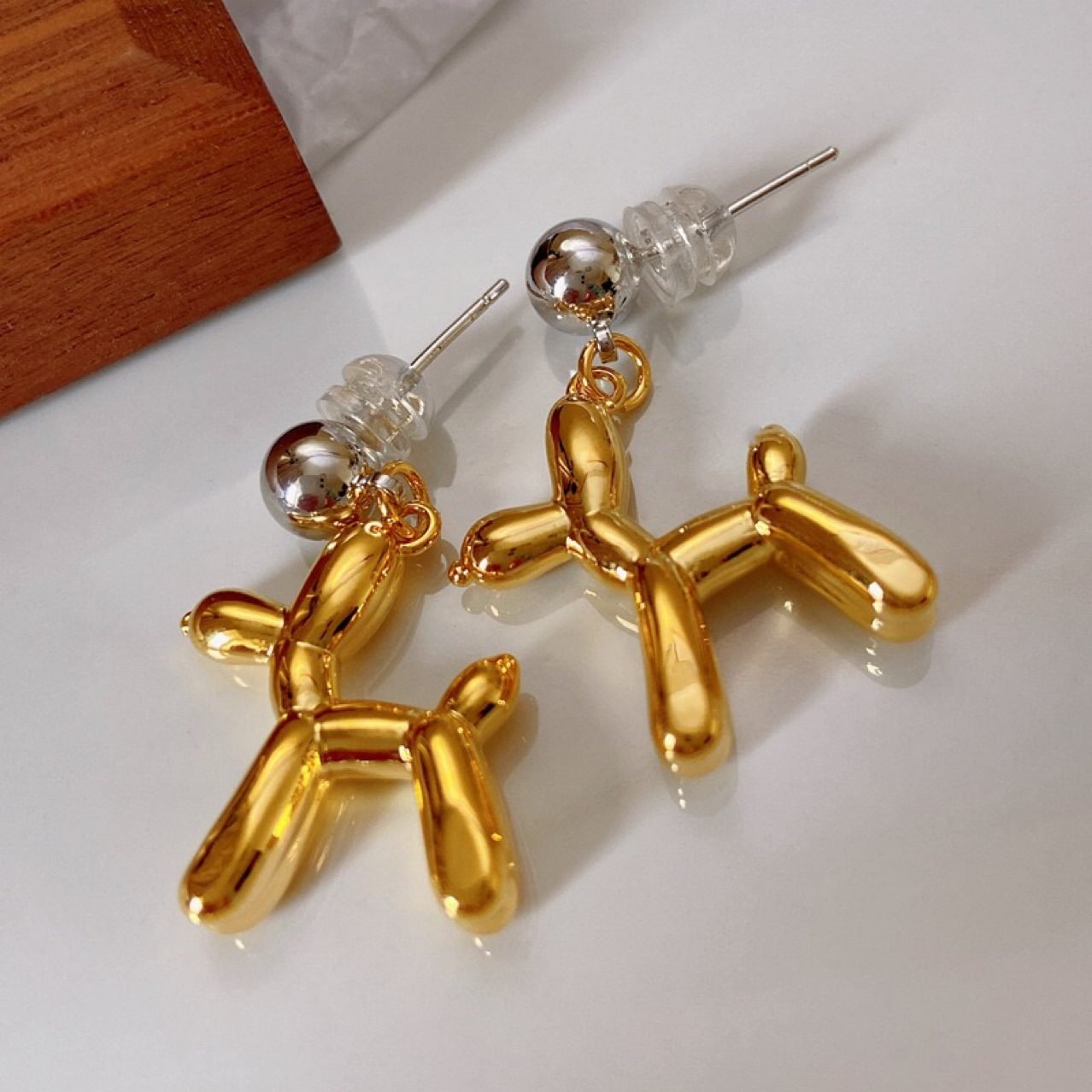 Modern Stud Earrings - view 2