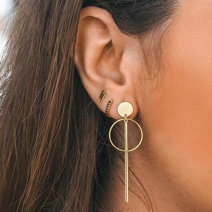 Sculptural Hoop Earrings No. 114 - view 2