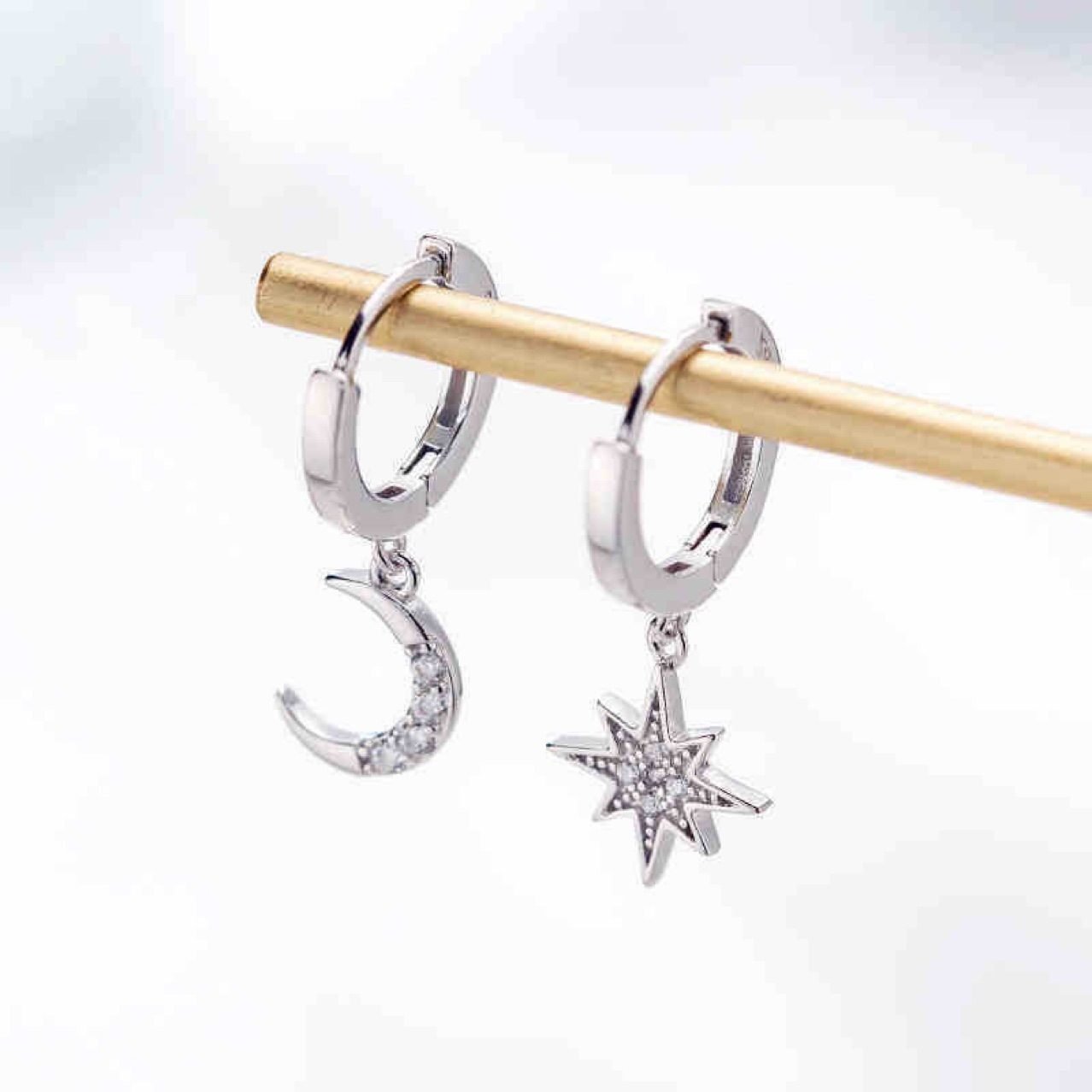 Celestial Drop Earrings - view 6