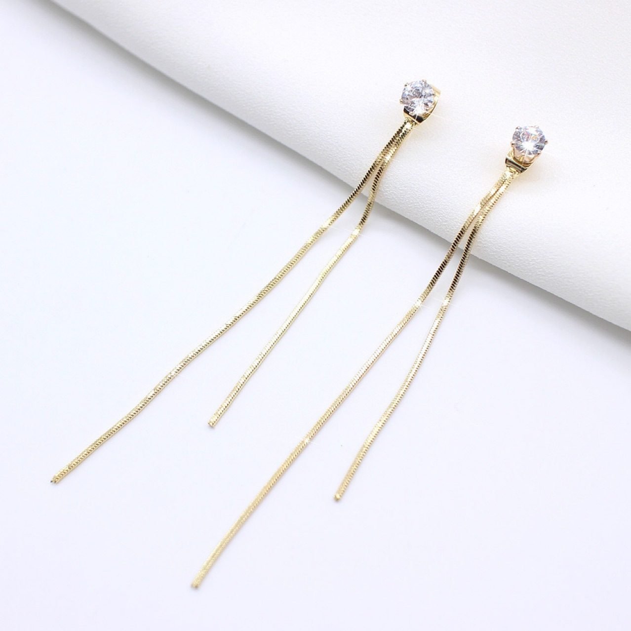 Crystal Drop Earrings No. 131 - view 6