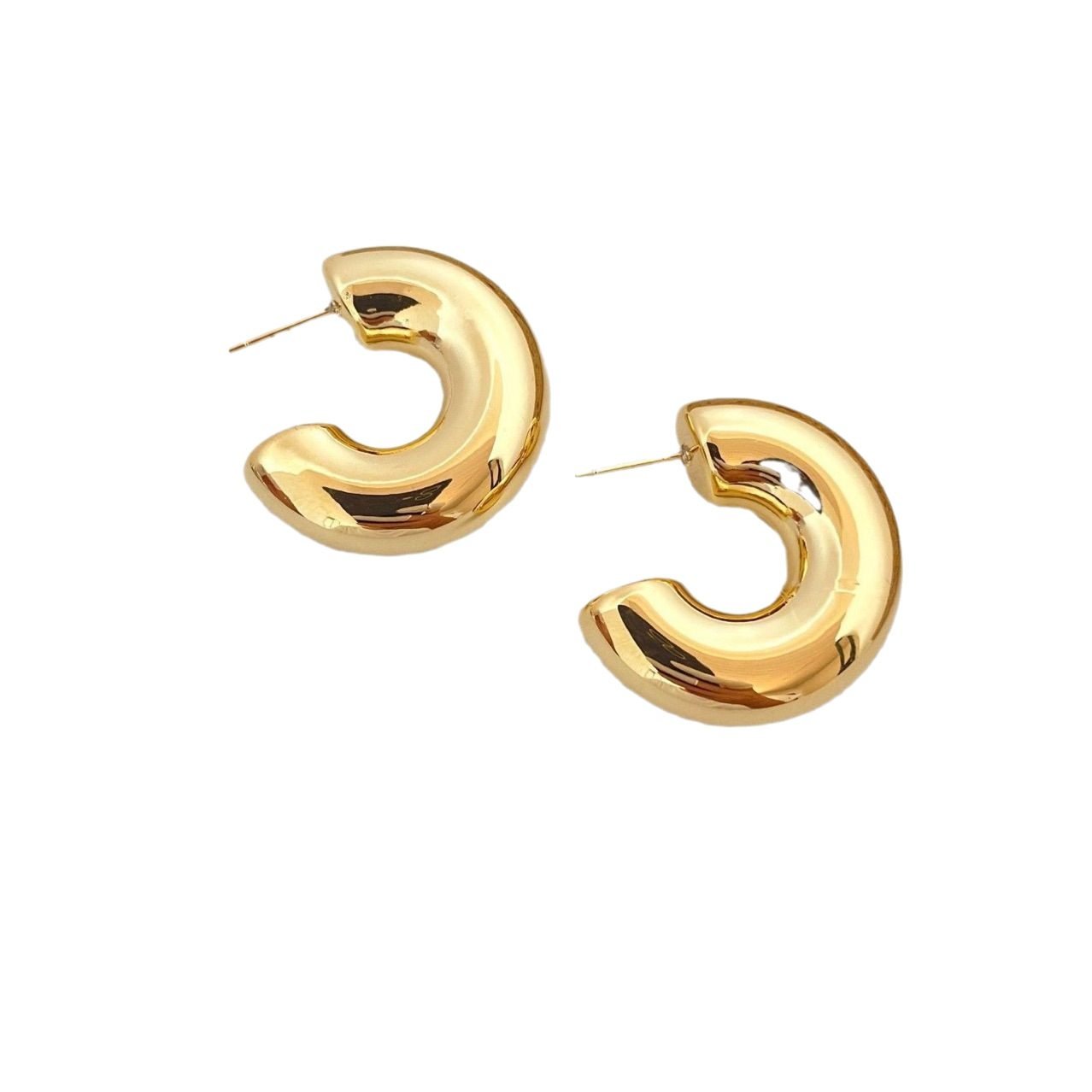 Vintage Hoop Earrings - view 6