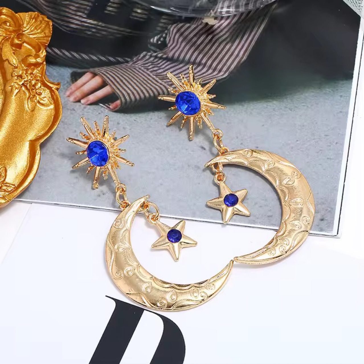 Celestial Drop Earrings No. 147 - view 3