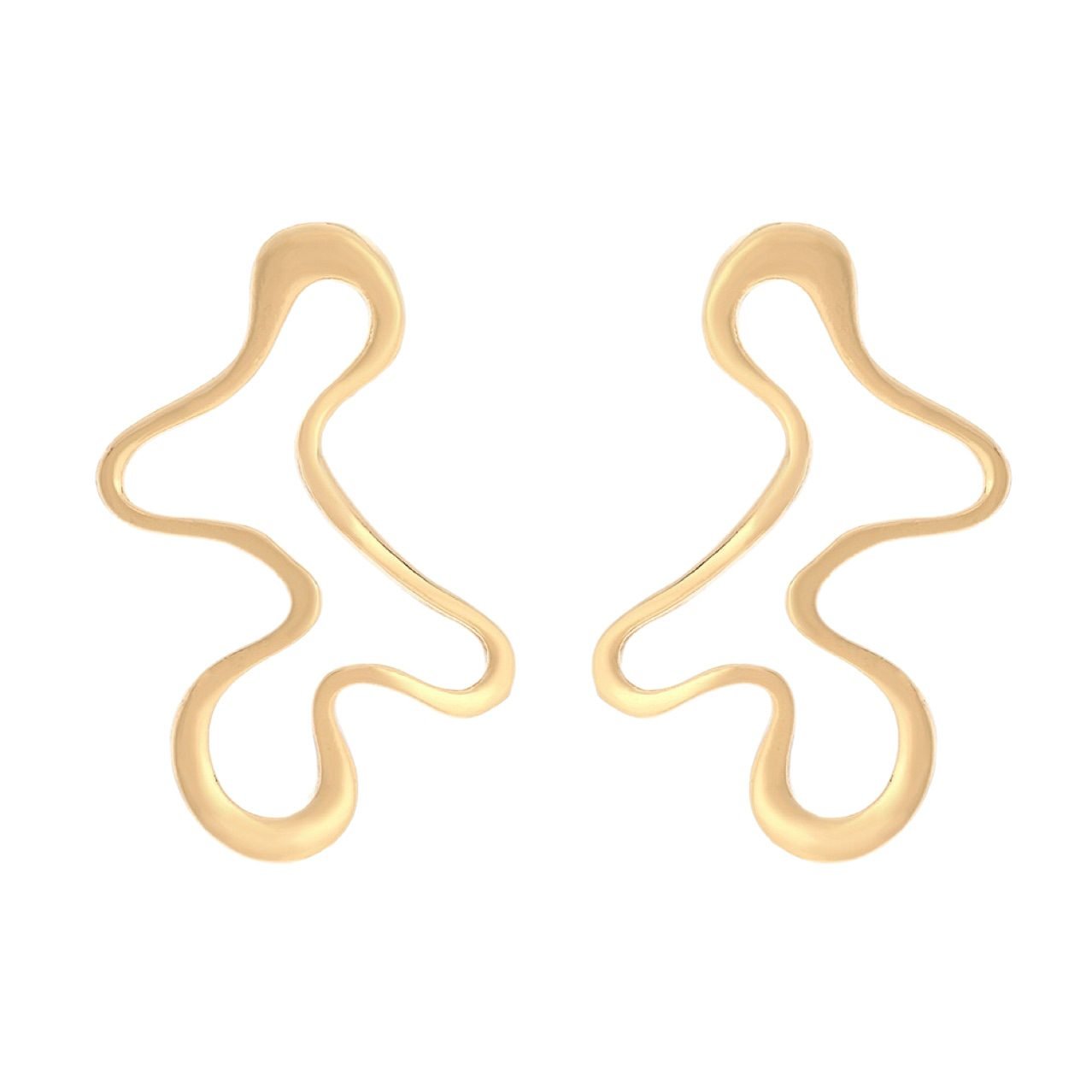 Dewdrop Sculptural Stud Earrings - view 4