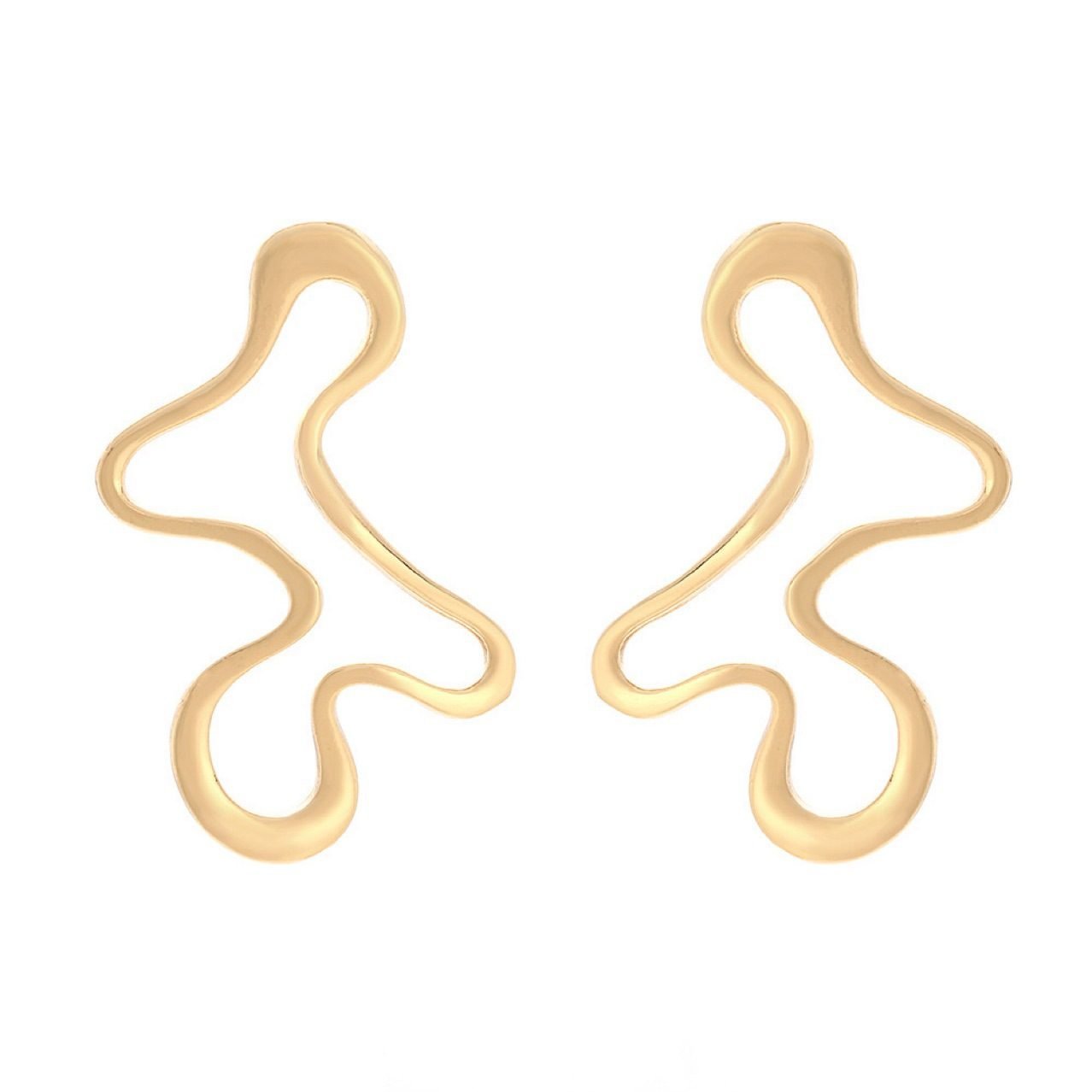Dewdrop Sculptural Stud Earrings - view 6