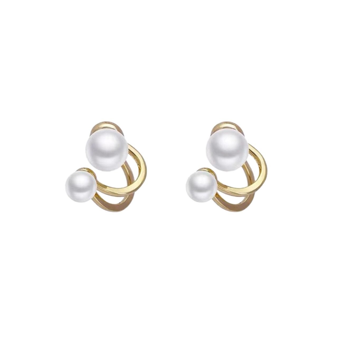 Pearl Stud Earrings No. 160 - view 6