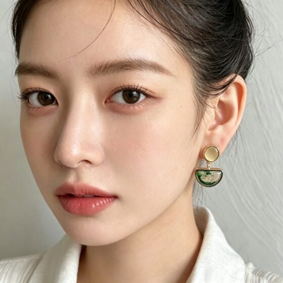 Vintage Stud Earrings No. 184 - view 1