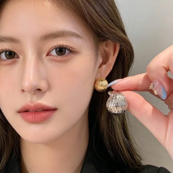 Minimal Hoop Earrings - view 1