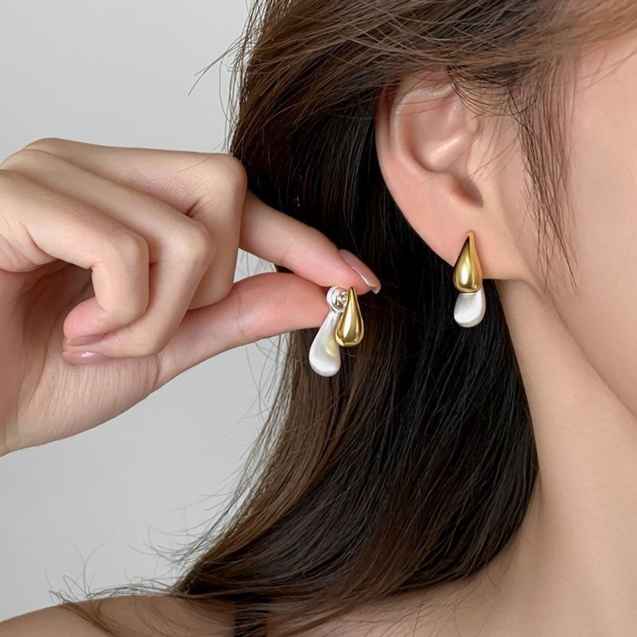 Dewdrop Stud Earrings - view 5