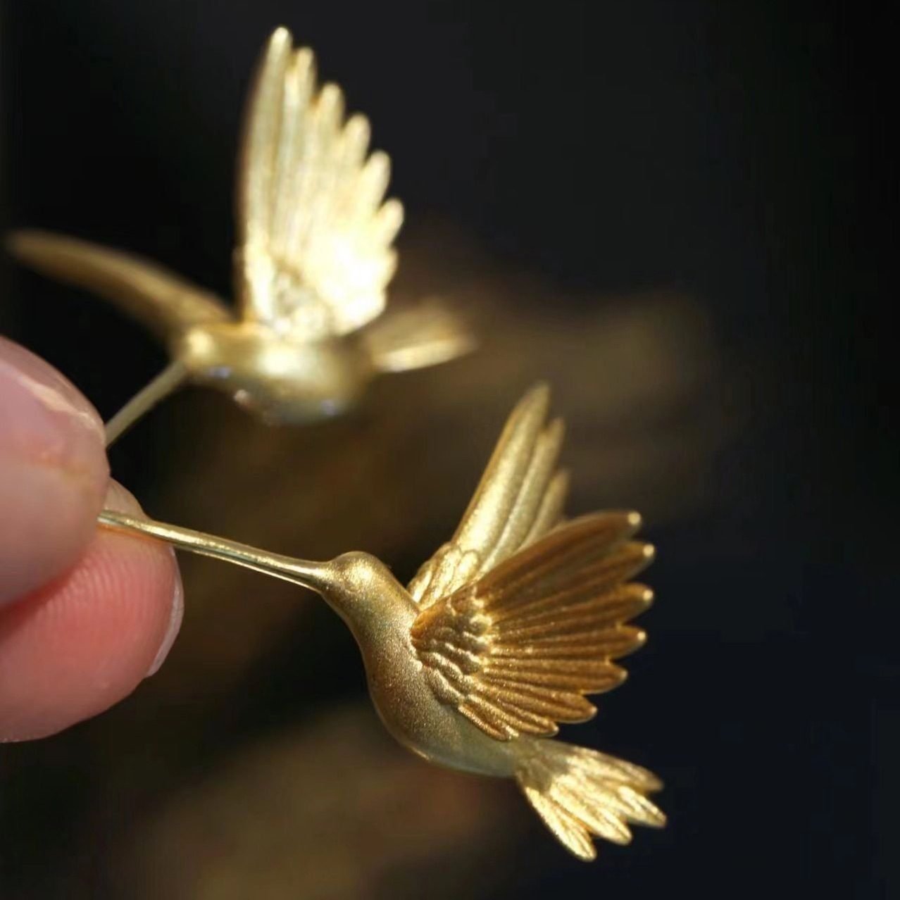 Bird Earrings - view 2