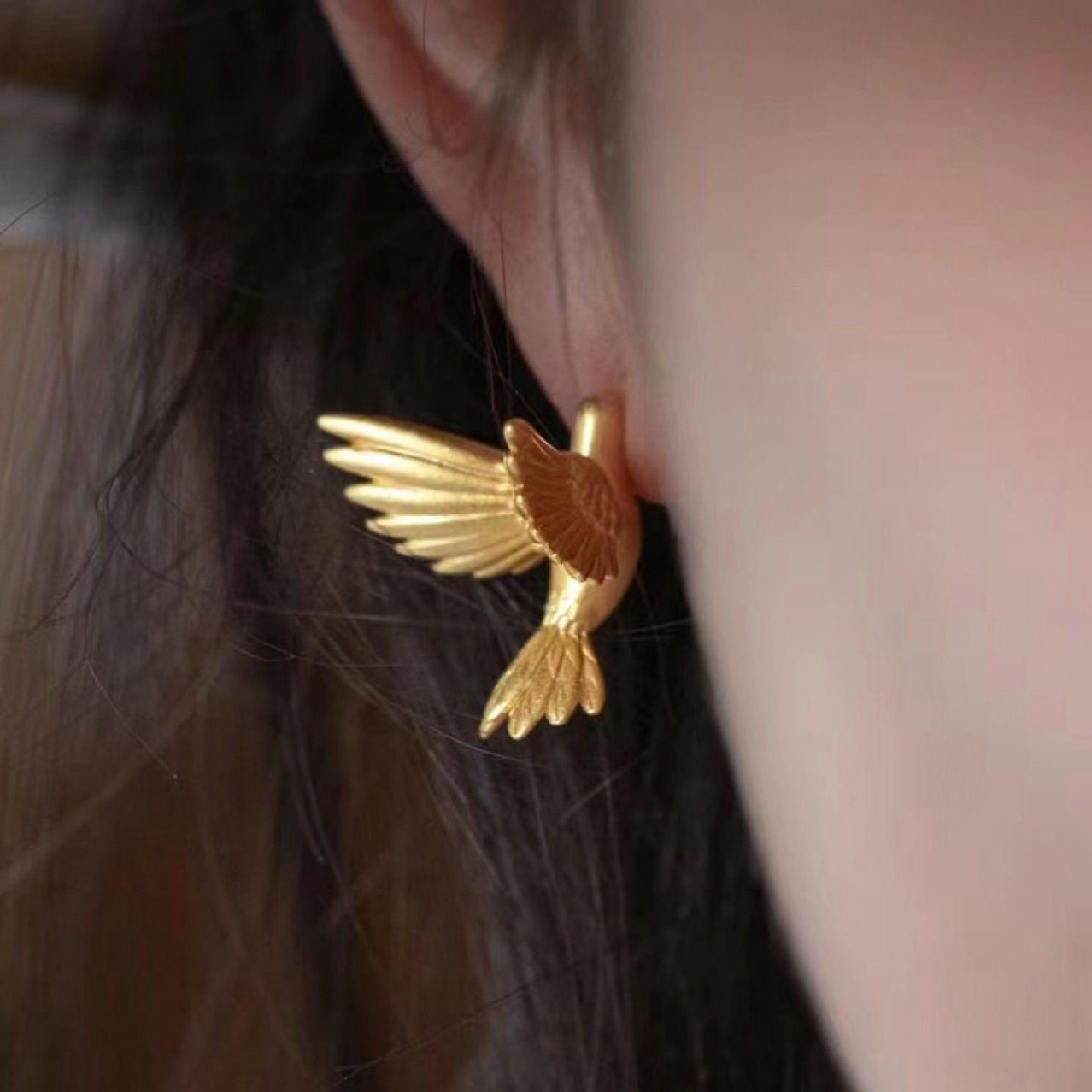 Bird Earrings - view 4
