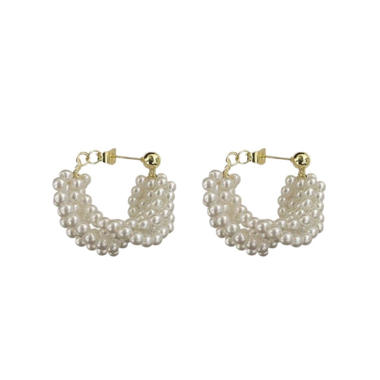 Pearl Stud Earrings No. 221 - view 7