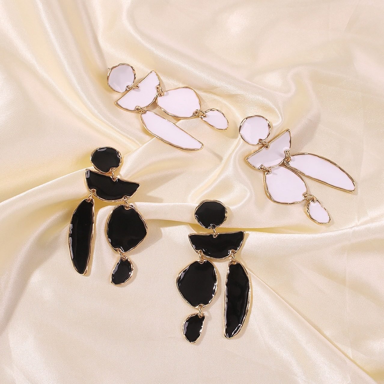 Sculptural Drop Earrings No. 224 - view 2