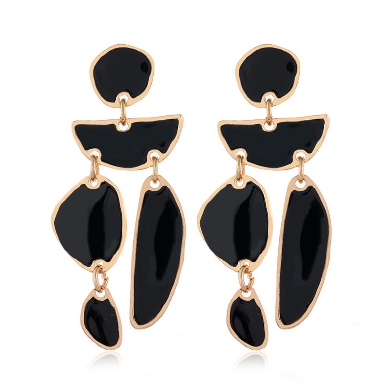Sculptural Drop Earrings No. 224 - view 5