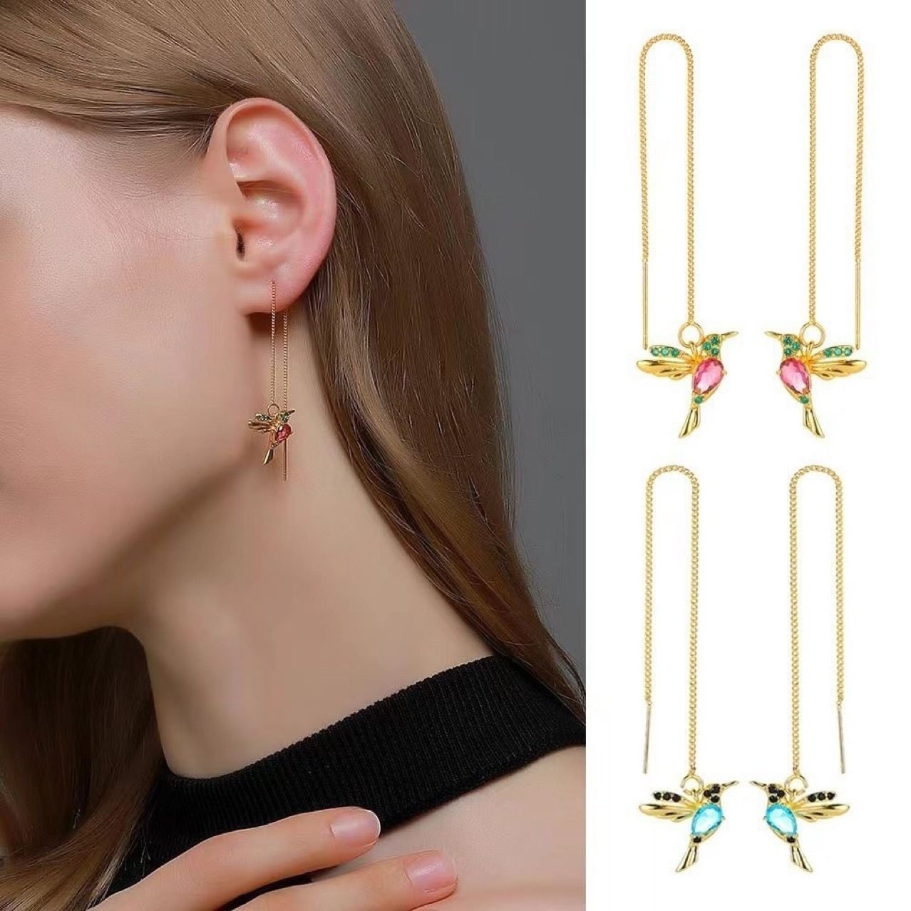 Modern Earrings - view 3