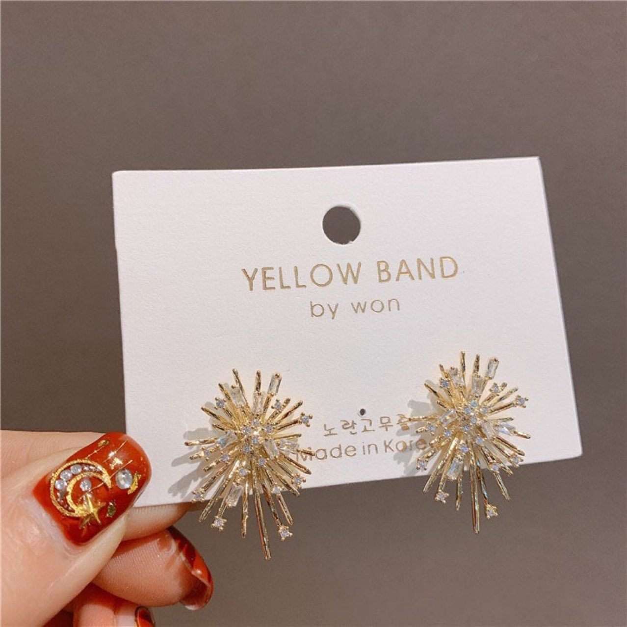 Crystal Stud Earrings No. 234 - view 2