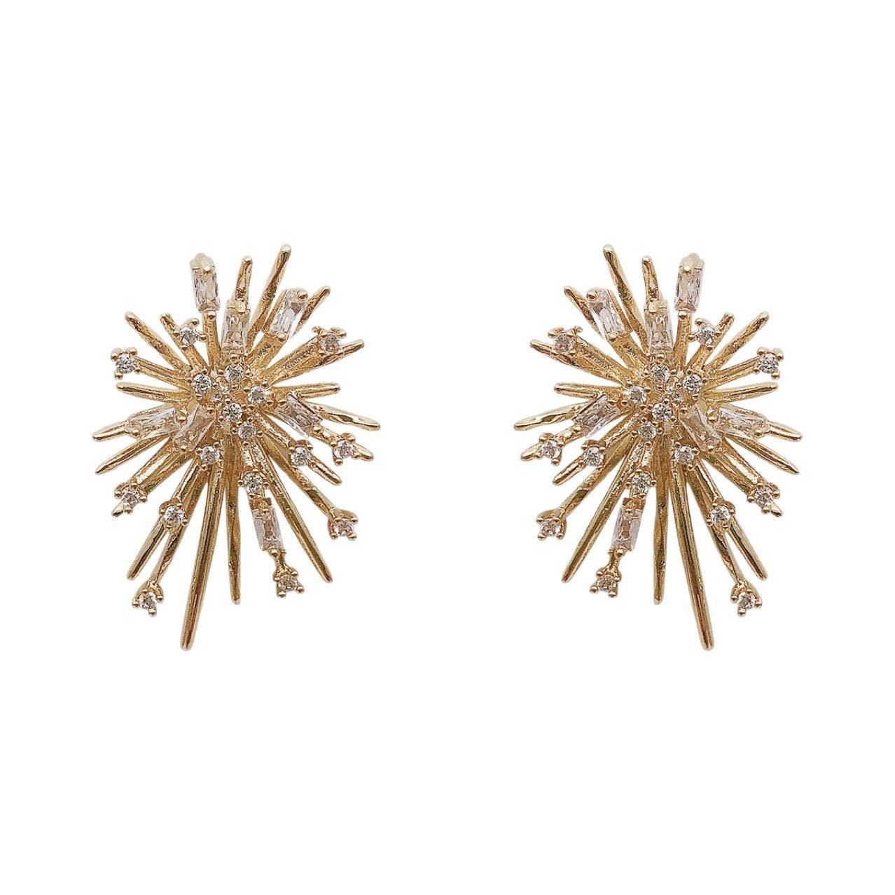 Crystal Stud Earrings No. 234 - view 6