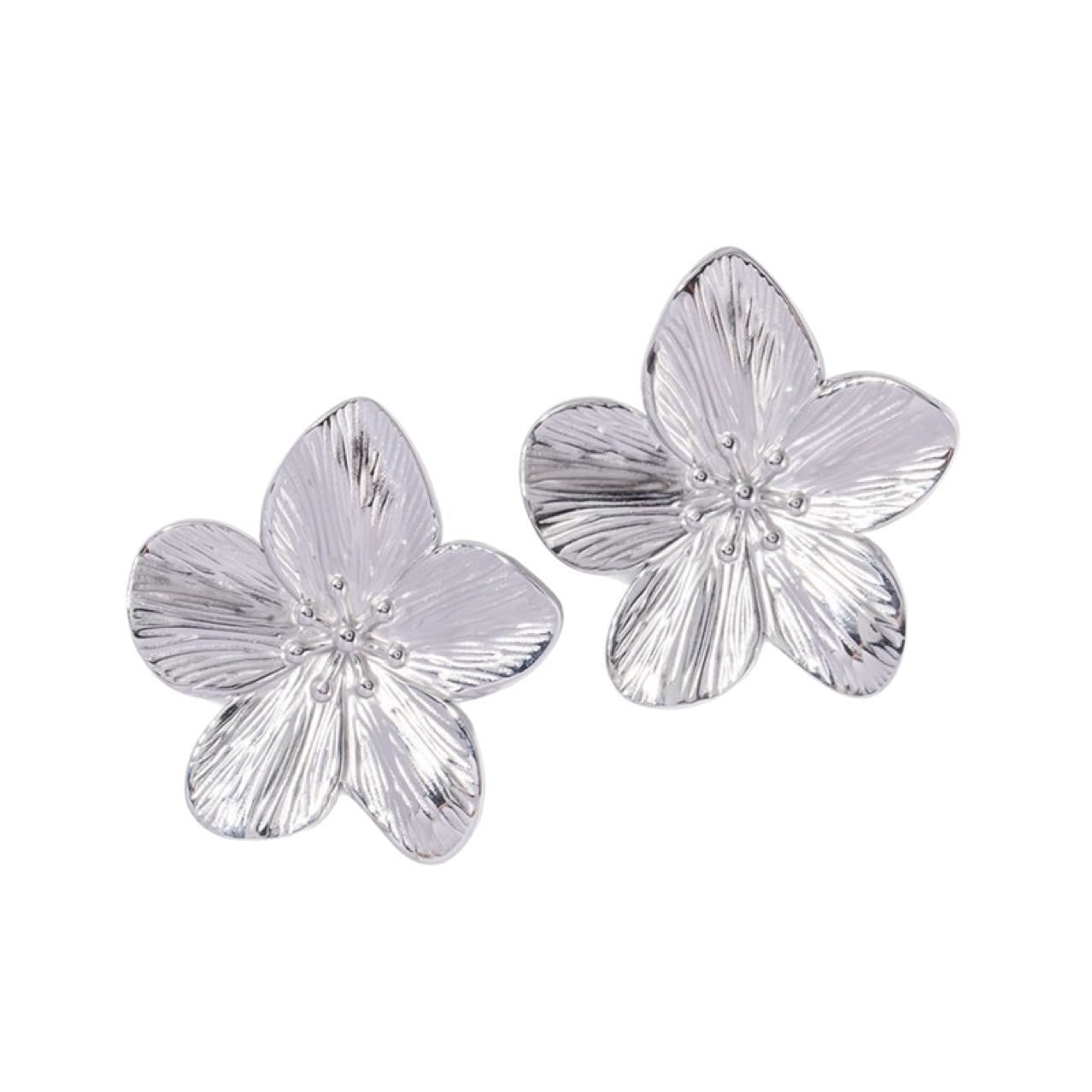Floral Vintage Stud Earrings - view 5