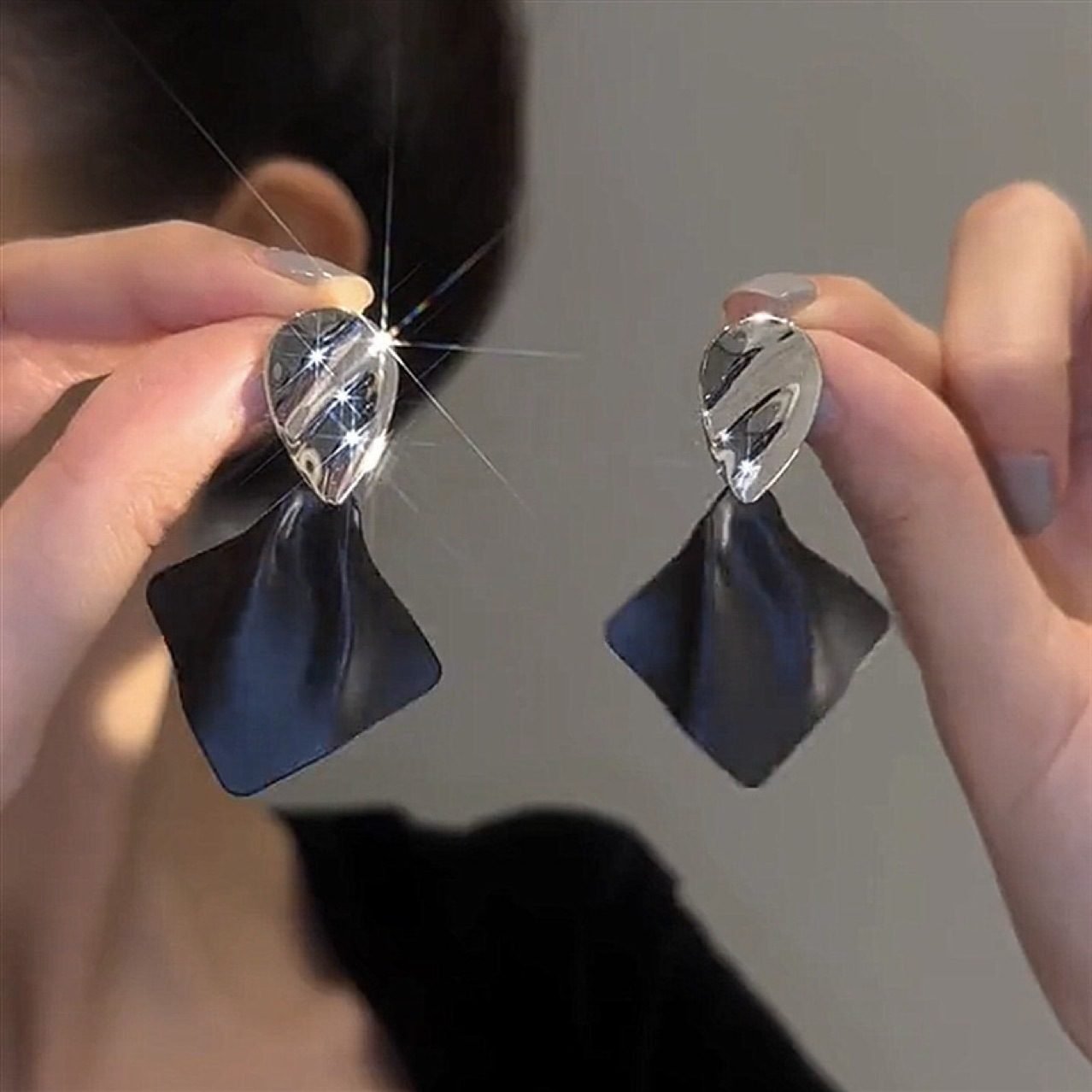 Vintage Drop Earrings No. 246 - view 2