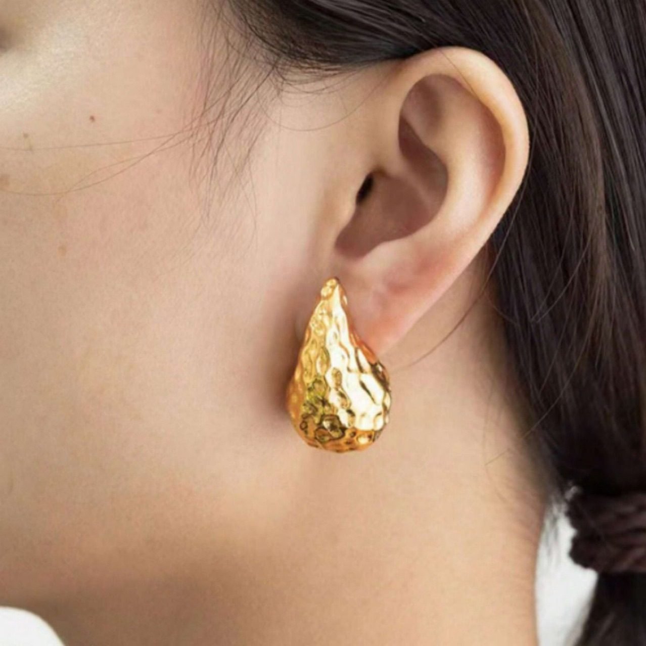 Dewdrop Sculptural Earrings - view 3