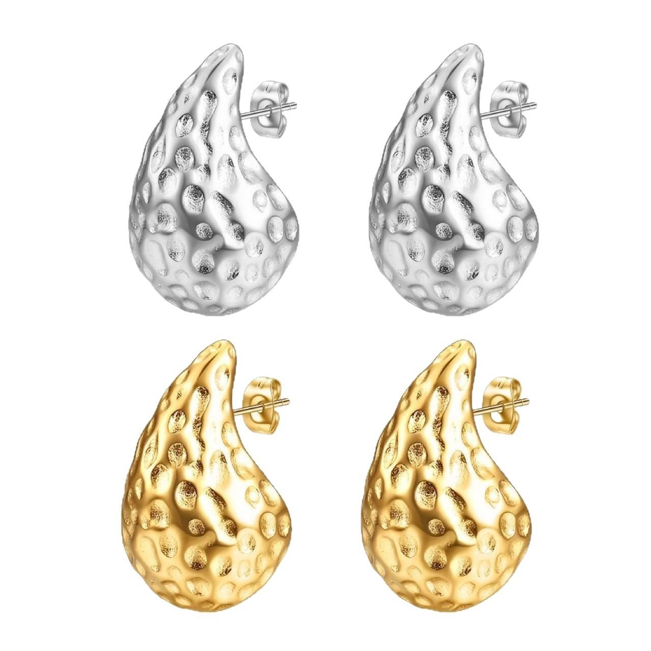 Dewdrop Sculptural Earrings - view 4