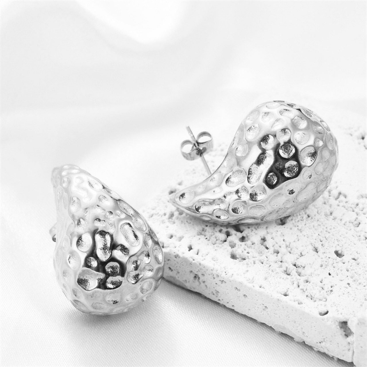 Dewdrop Sculptural Earrings - view 5