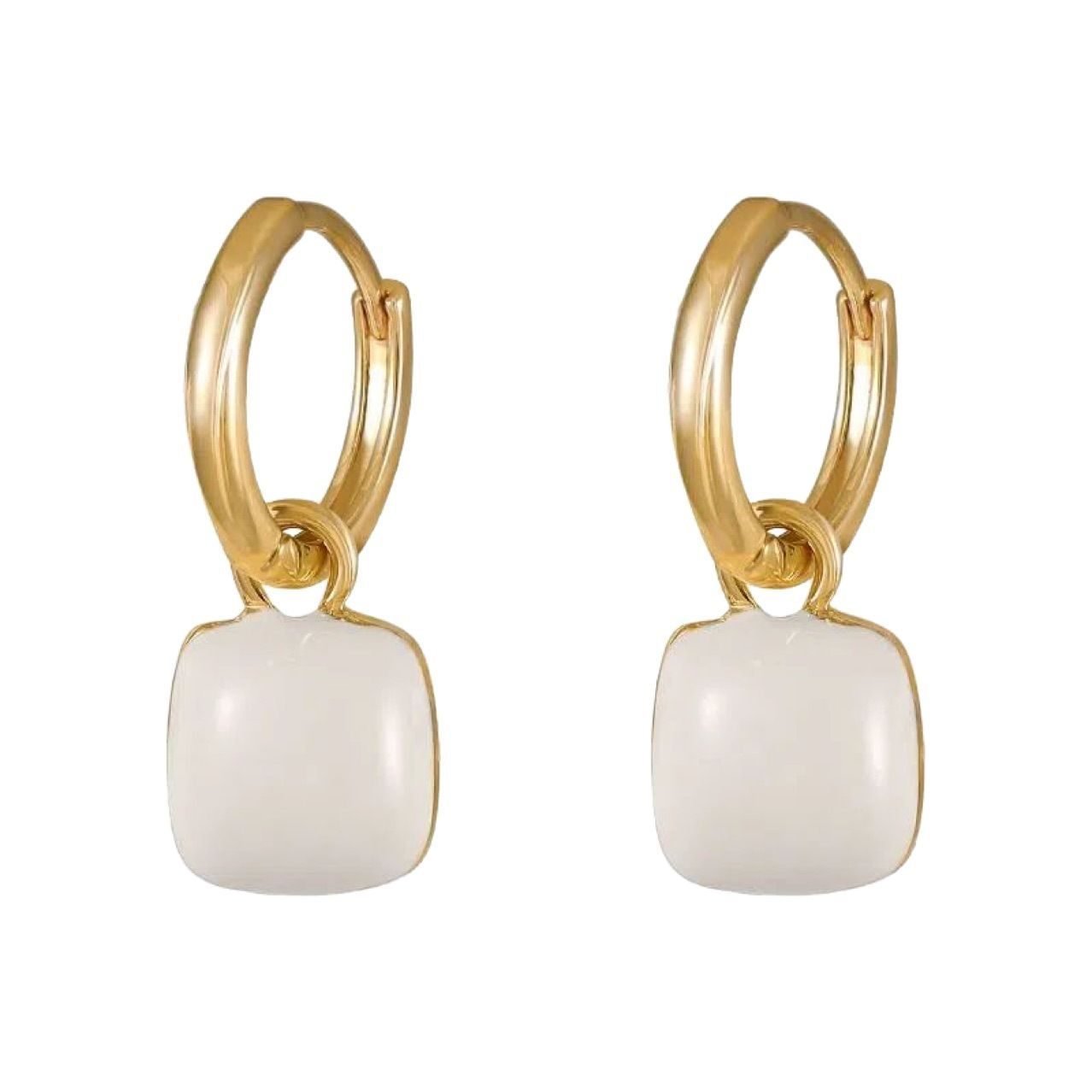 Heart Vintage Hoop Earrings - view 5