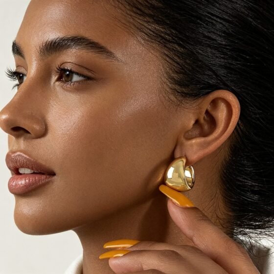 Hoop Earrings No. 252 - view 1
