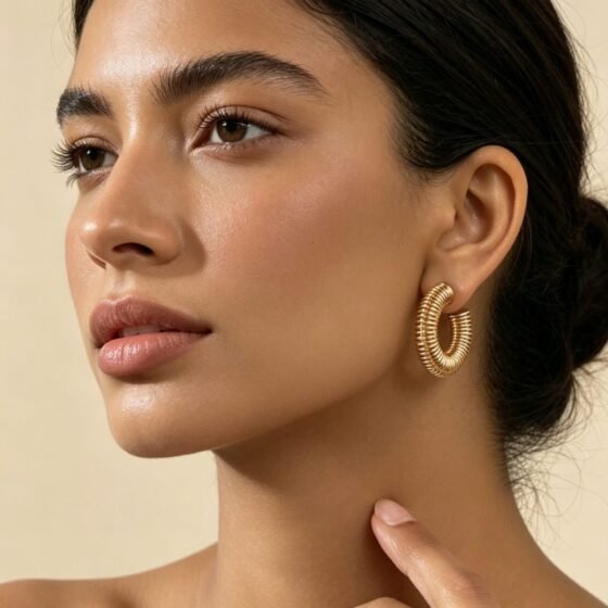 Hoop Earrings No. 253 - view 1