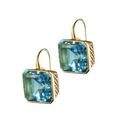 Crystal Hoop Earrings No. 256 - view 2