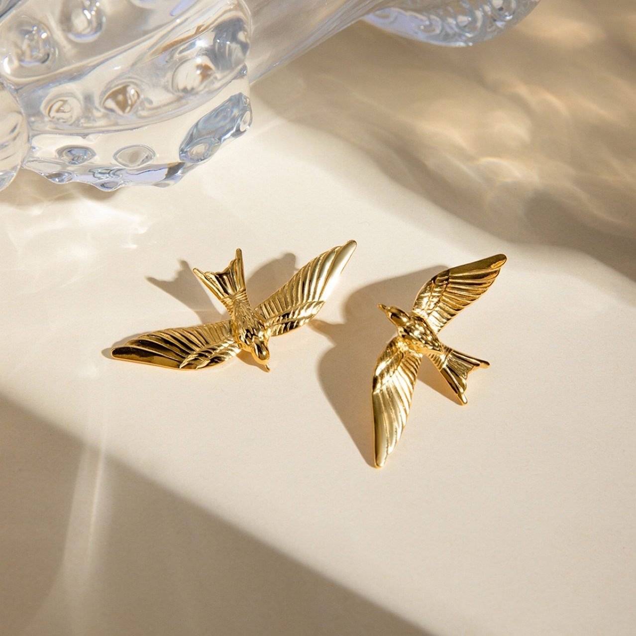 Bird Vintage Earrings - view 1