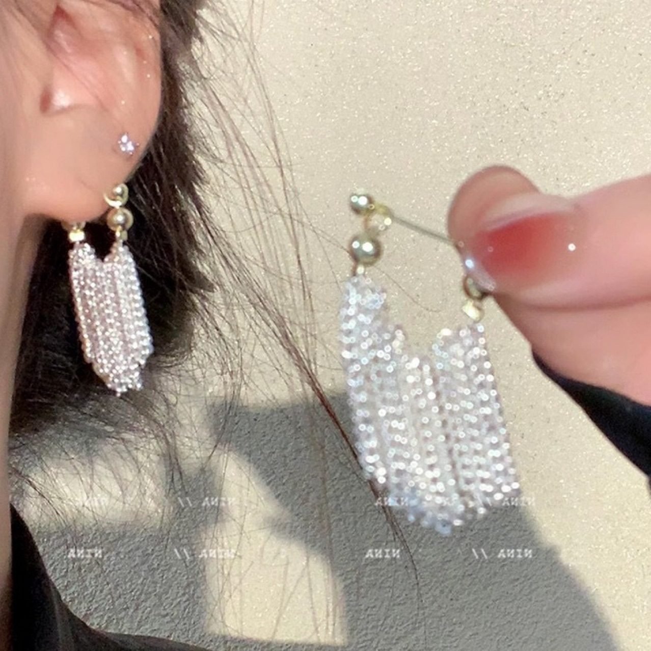 Celestial Drop Earrings No. 265 - view 4