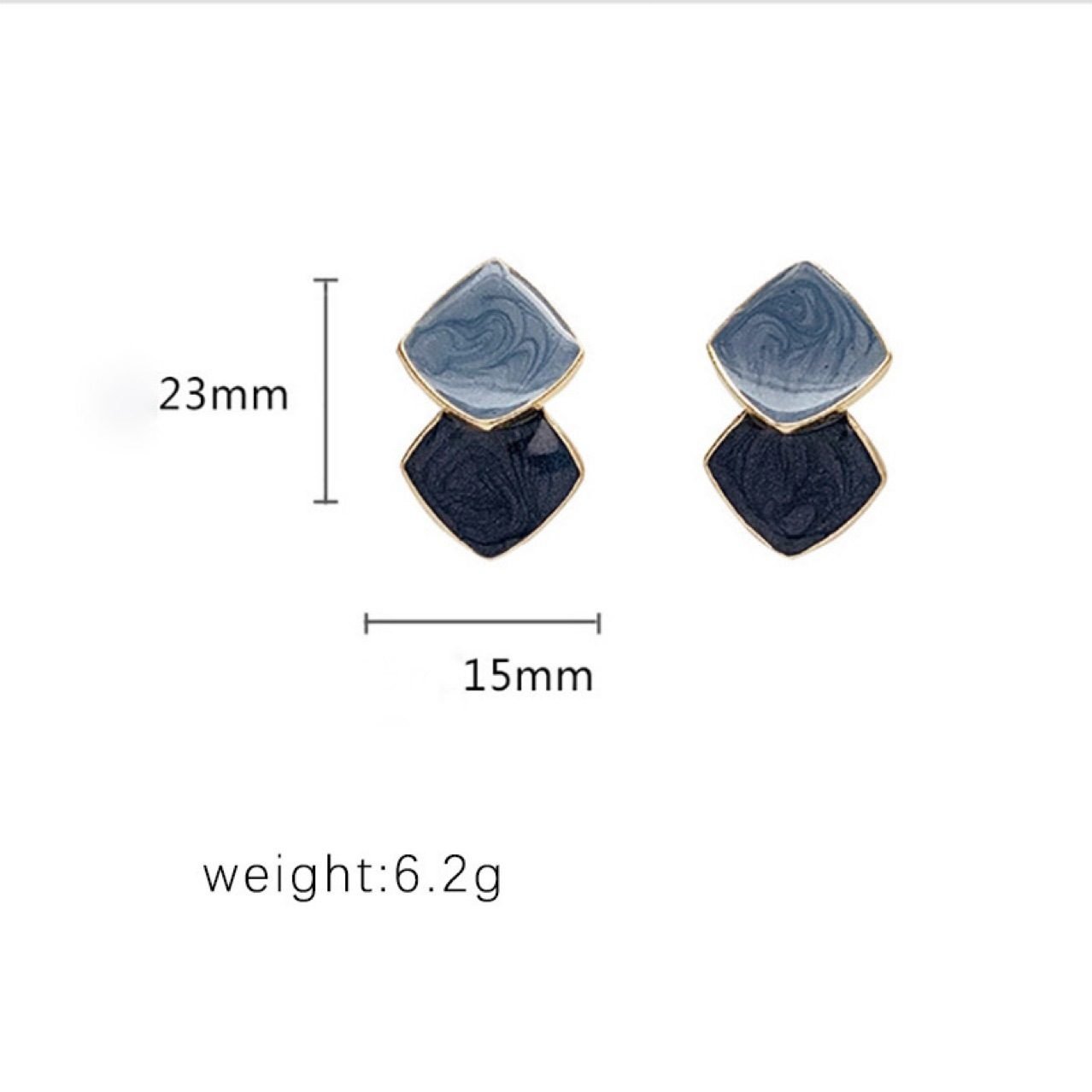 Minimal Drop Earrings - view 5