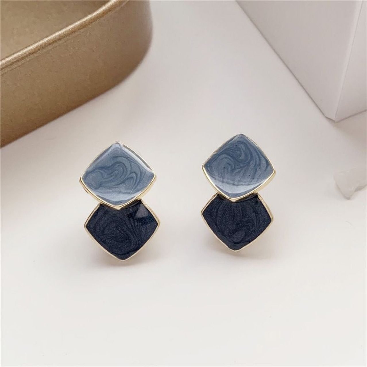 Minimal Drop Earrings - view 7