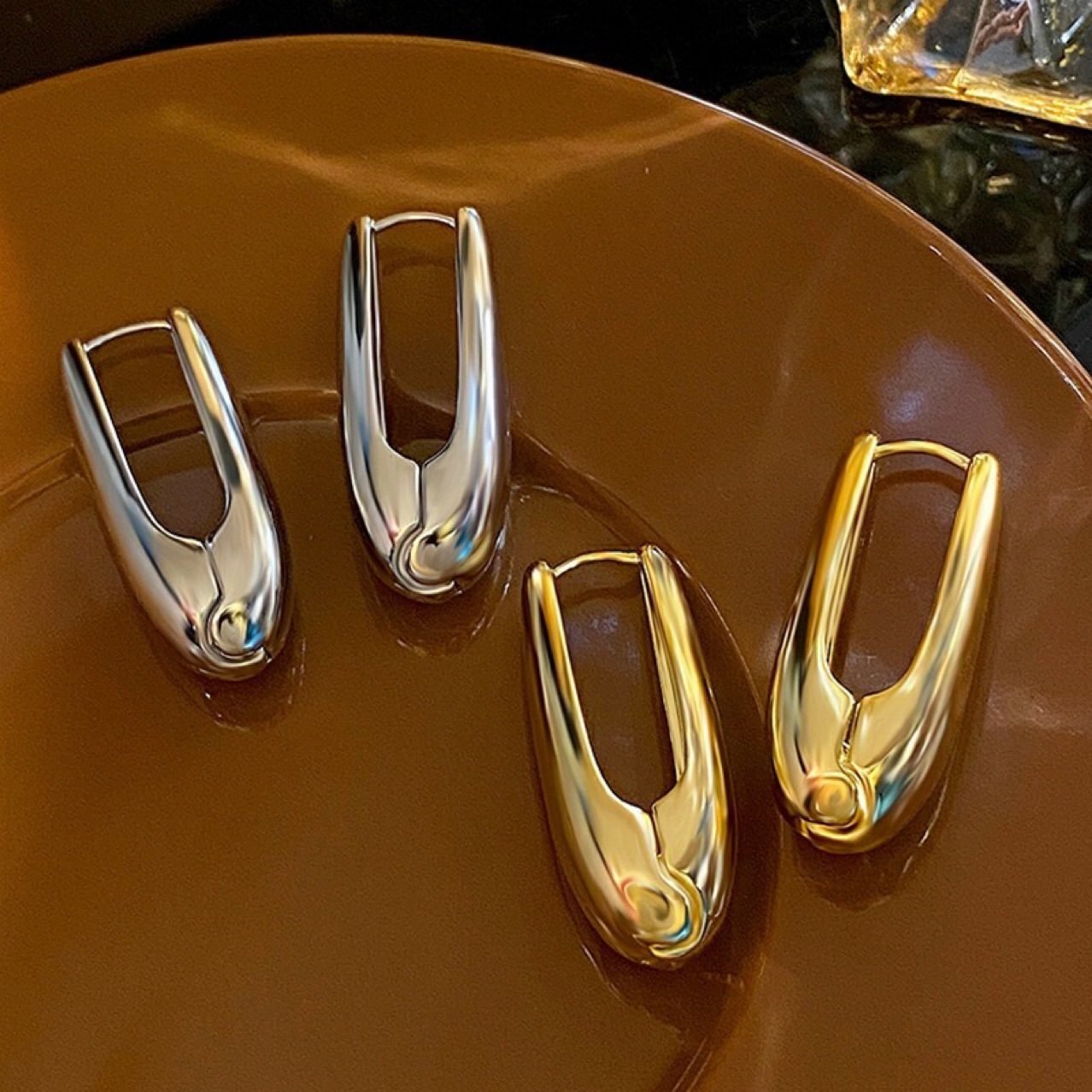Dewdrop Hoop Earrings - view 3