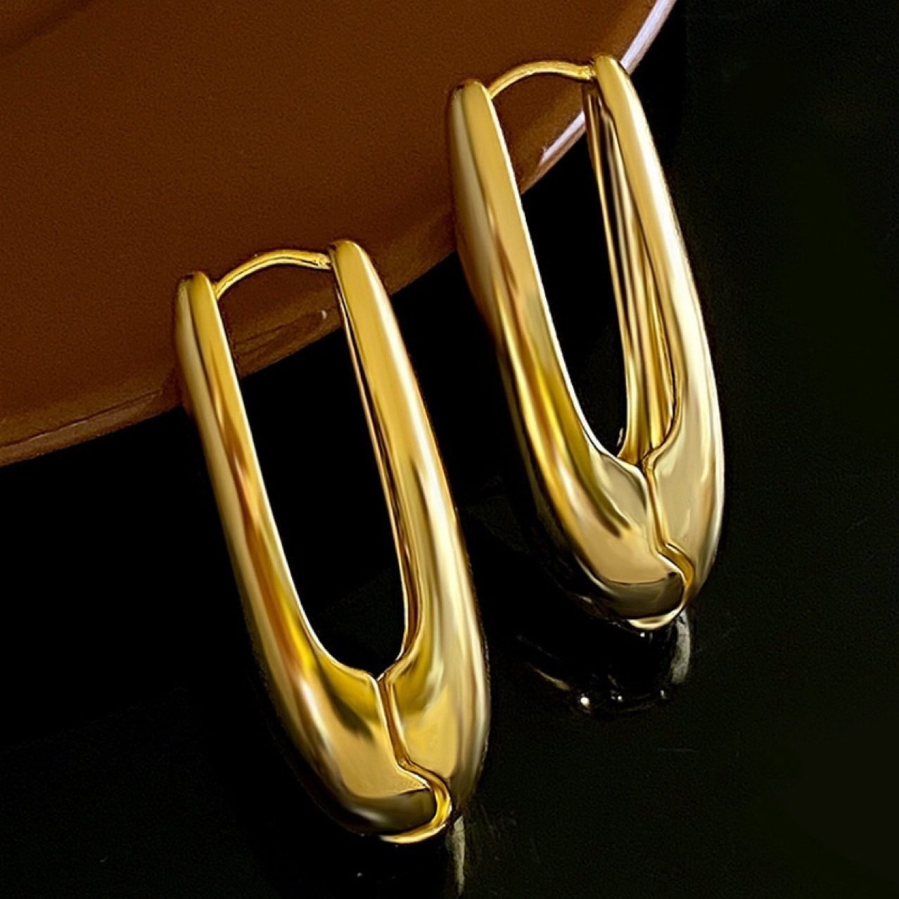 Dewdrop Hoop Earrings - view 4