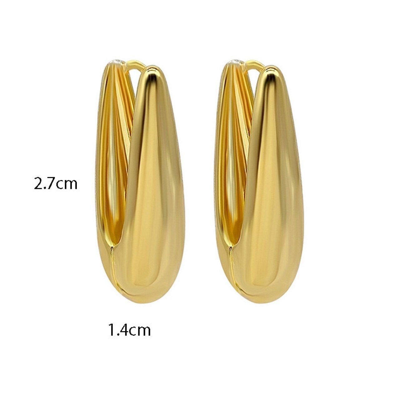 Dewdrop Hoop Earrings - view 6