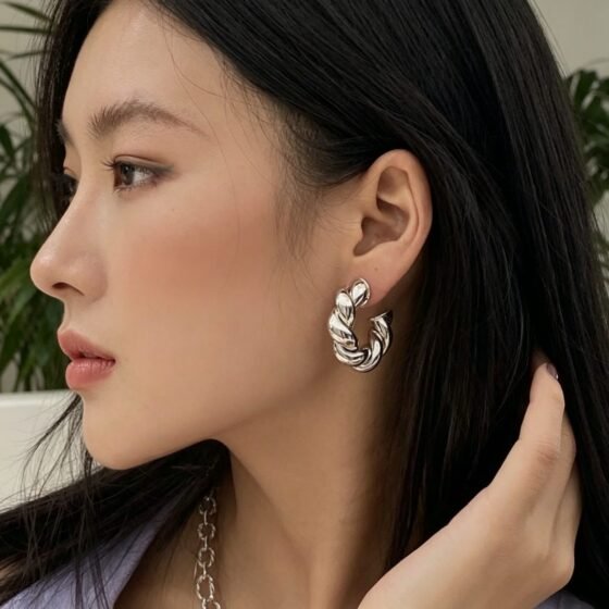 Hoop Earrings No. 283 - view 1