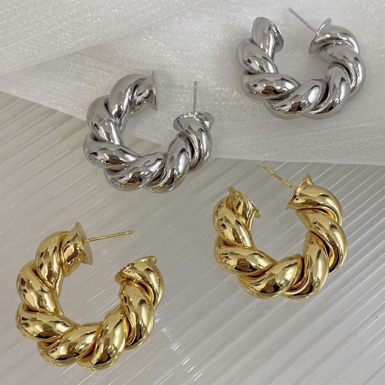 Hoop Earrings No. 283 - view 2