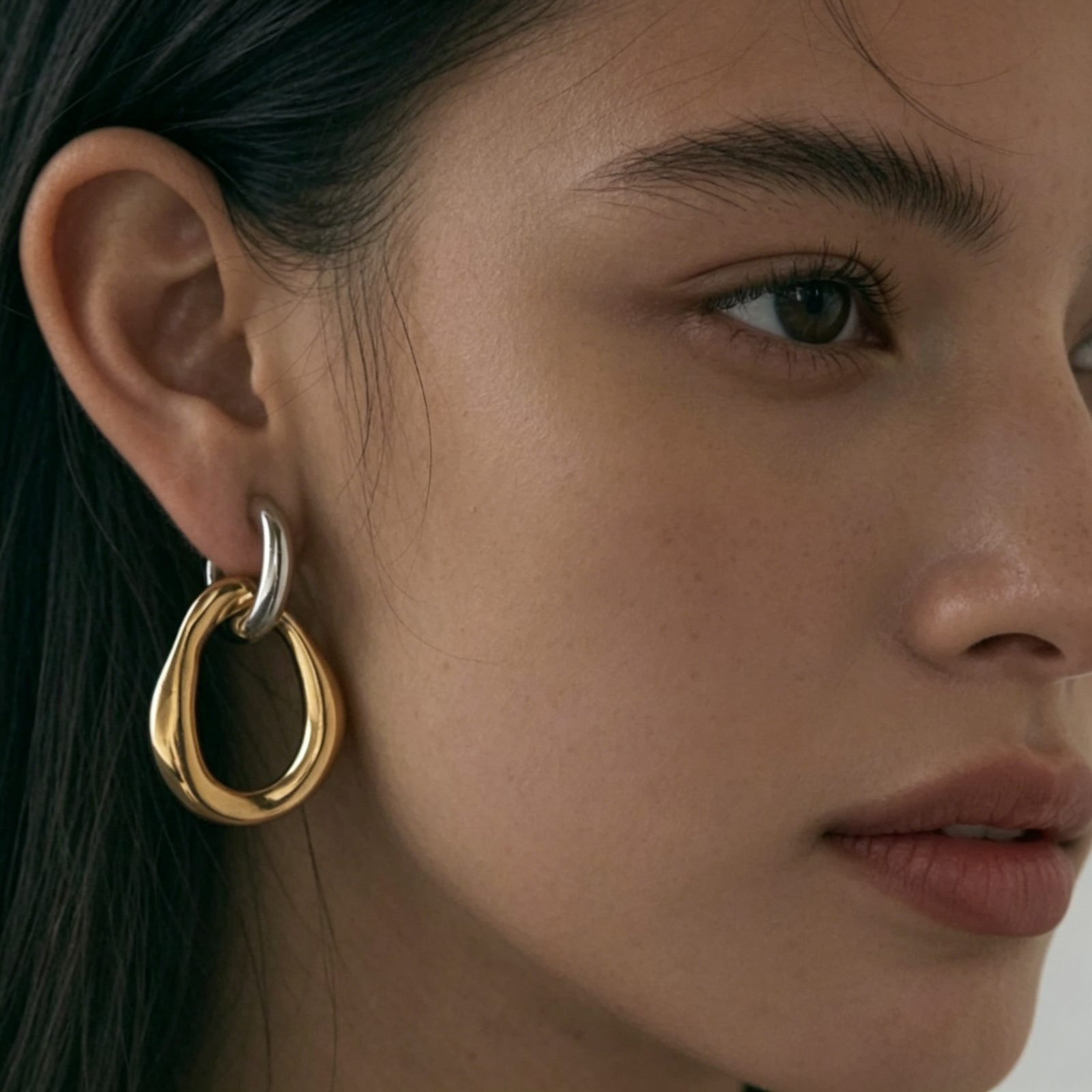 Modern Earrings No. 286 - view 1