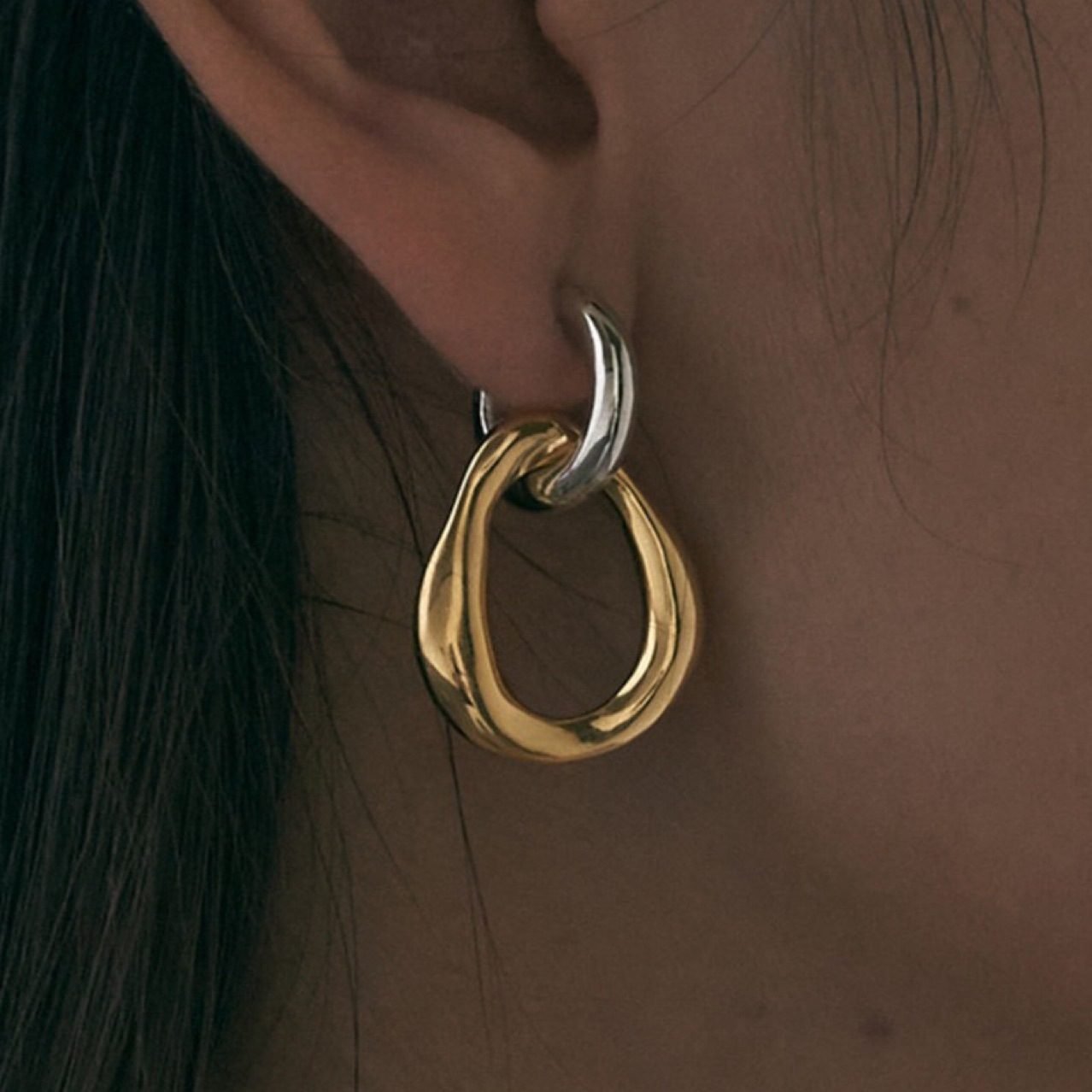 Modern Earrings No. 286 - view 2