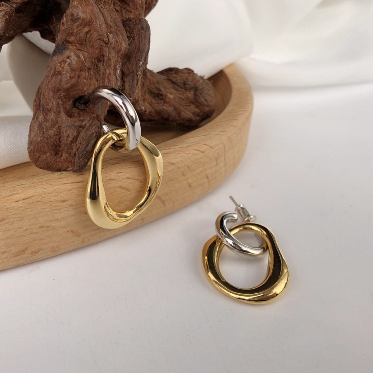 Modern Earrings No. 286 - view 4