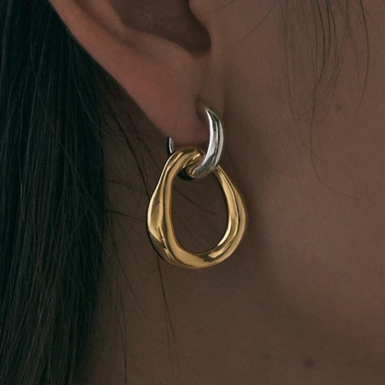 Modern Earrings No. 286 - view 7